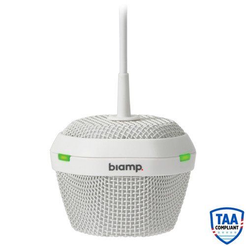 Biamp Devio DCM-1 Beamtracking Ceiling Microphone - White