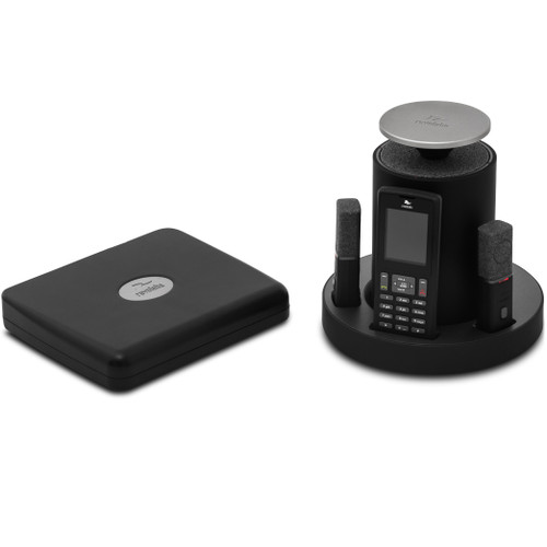 Revolabs 10-FLX2-200-DUAL-POTS FLX 2 Analog POTS System with 2 Omnidirectional Tabletop Microphones and 2 Speakers