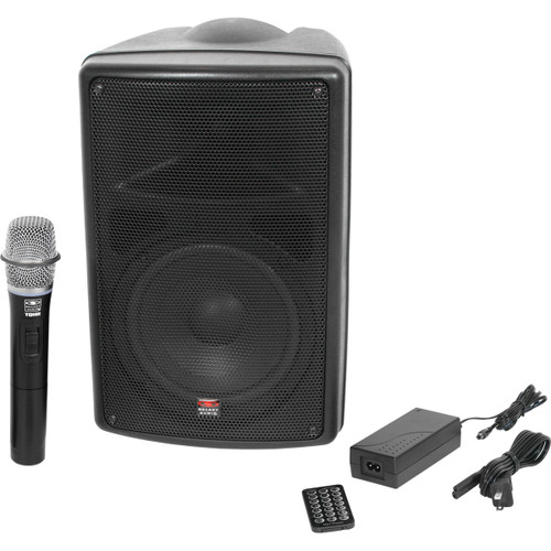 Galaxy Audio TQ8-20H0N Traveler Quest 8 150W 8" Portable PA Sound System with Single Mic Receiver and Handheld Mic (Discontinued)