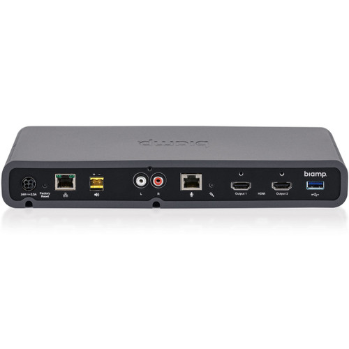 Biamp Devio SCR-20C Conference Room System with SCR-20 Hub and DCM-1 Ceiling Microphone - White
