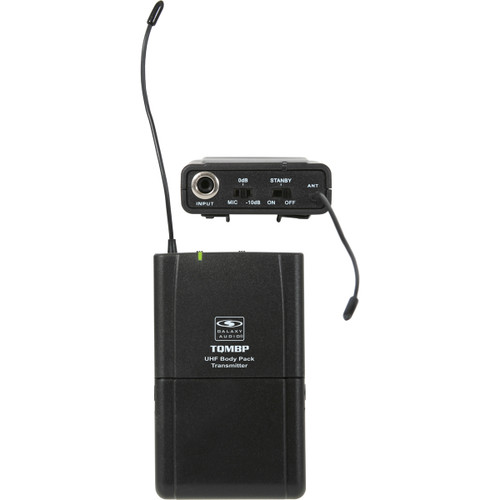 Galaxy Audio TQ8-24HSN Traveler Quest 8 150W 8" Portable PA Sound System with Dual Mic Receivers, Handheld Mic, Headset Mic and Body Pack (Discontinued)