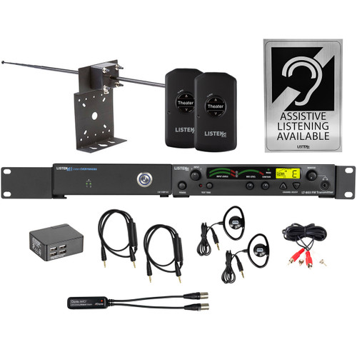 Listen Tech LCS-121-01-D Wi-Fi/RF Advanced System (Dante) (Discontinued)