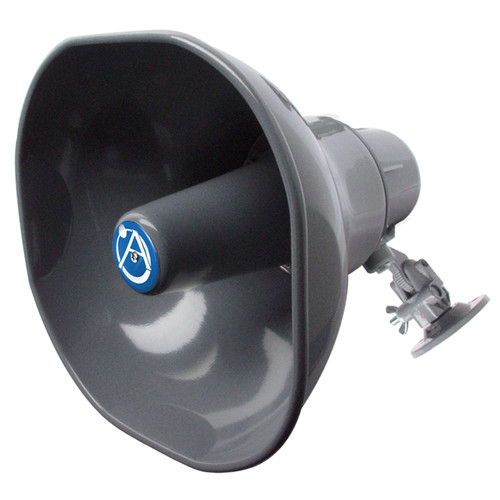 All-Weather Outdoor Amusement Park Multi-Zone Sound System with 12 Horn Speakers and 8 Landscape Speakers (Up to 4 Zones)