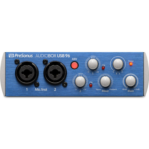 PreSonus AudioBox USB 96 2 x 2 USB 2.0 Audio Interface (Discontinued)