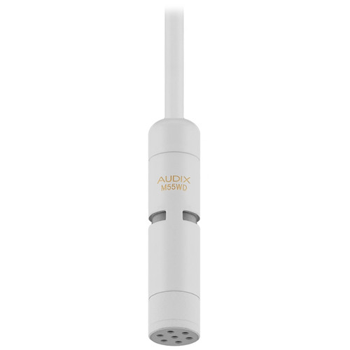 Audix M55WD Hanging Ceiling Microphone with Adjustable Height for Dante AES67 Integrated Microphone Systems