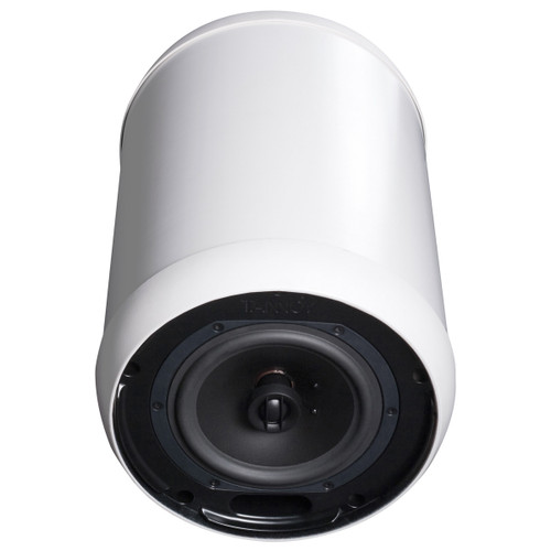 Open Architecture Ceiling Ski Resort Multi-Zone Sound System with 12 Weather Resistant Pendant Speakers - Up to 12,000 SF