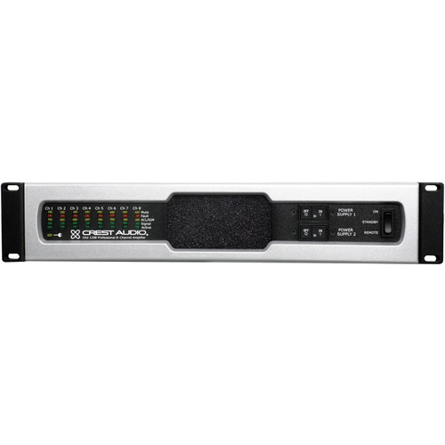 Crest Audio CKd 1208 1250W 8-Channel High Power Amplifier (Discontinued)
