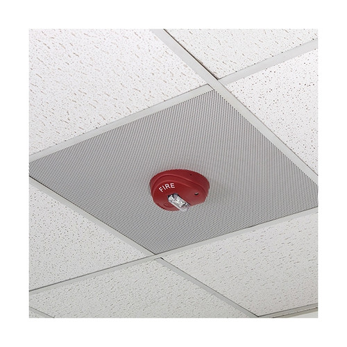 Quam UL22/70/DM 2' x 2' UL Listed Fire Signaling Speaker with Mounts for Strobes, Smoke Detectors, Indicator Lights, and Cameras (Discontinued)