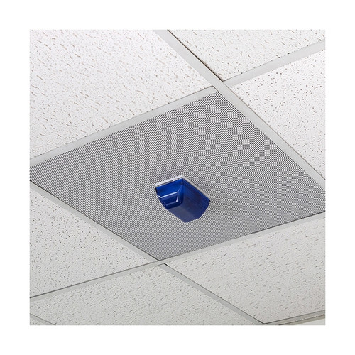 Quam UL22/70/DM 2' x 2' UL Listed Fire Signaling Speaker with Mounts for Strobes, Smoke Detectors, Indicator Lights, and Cameras (Discontinued)