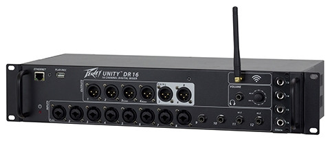 Peavey UNITY DR16 16-Channel Digital Rack Mixer (Discontinued)