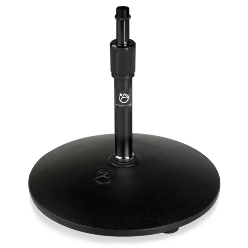 AtlasIED DMS7E 9 to 12" Adjustable Height Instrument Microphone Stand - Ebony