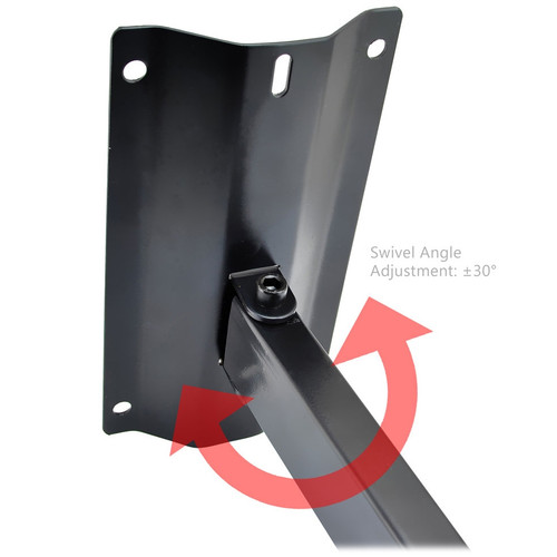 Pyle Pro PSTNDW15 Universal Adjustable Wall Mount Speaker Bracket Stands - Pair (Discontinued)