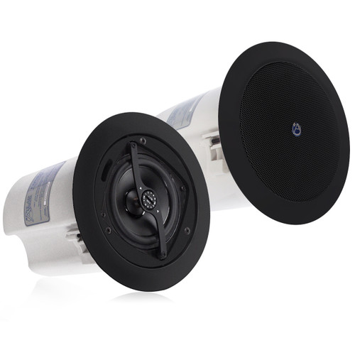 AtlasIED FAP40T-B Strategy II Series 4" In-Ceiling Loudspeakers - Pair