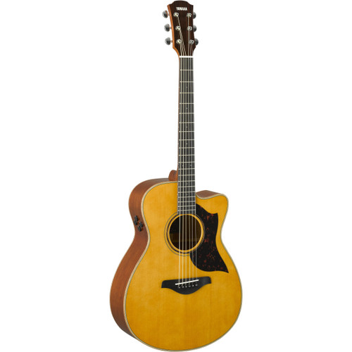Yamaha AC3M ARE Concert Acoustic-Electric Cutaway Guitar with SRT2 Preamp Pickup - Vintage Natural