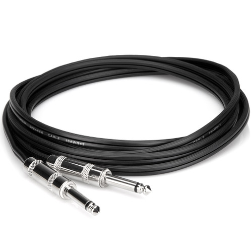 Hosa SKZ-605 1/4" TS TO 1/4" Speaker Cable - 5ft