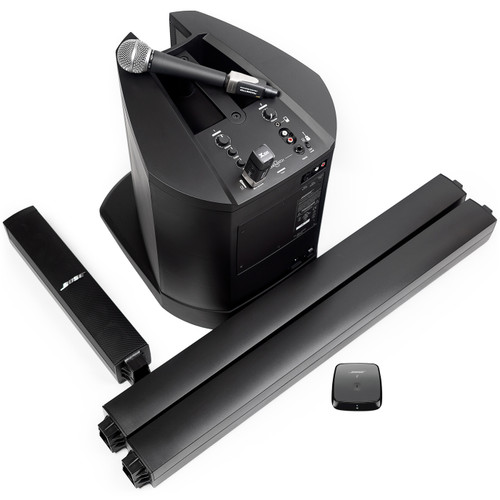 Bose L1 Compact Bluetooth Wireless Presentation Sound System with Handheld Microphone and 2.4 GHz Wireless Mic Adapter (Discontinued Components)
