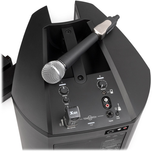 Bose L1 Compact Bluetooth Wireless Presentation Sound System with Handheld Microphone and 2.4 GHz Wireless Mic Adapter (Discontinued Components)