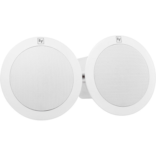 Electro-Voice EVID C2.1 Ceiling Mount Satellite Speakers - White Pair (Discontinued)