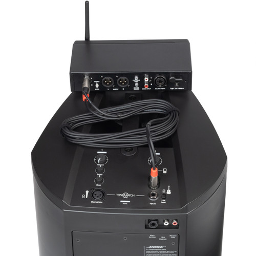 Fitness Sound System with Bose L1 Compact Portable PA System, Bluetooth Mixer with Voice Over and Wireless Fitness Headset Microphone (Discontinued Components)