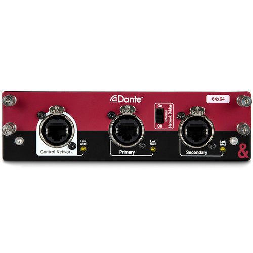 Allen & Heath Dante 64x64 Dante Audio Networking Card