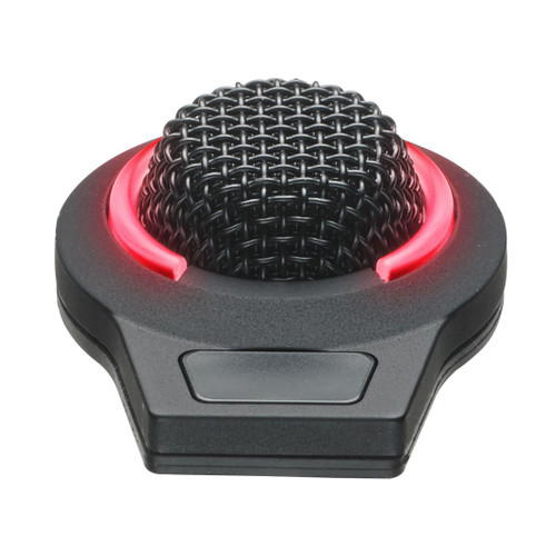 Audio-Technica ES947/LED Cardioid Condenser Boundary Microphone with Mute Switch and LED Indicator - Black (Discontinued)