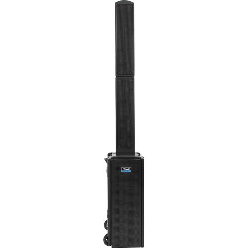 Anchor Audio BEA2-RU4 Beacon 2 Portable Line Array Tower with Built-in Bluetooth, AIR Wireless Receiver and 2 Dual Wireless Mic Receivers (Discontinued)