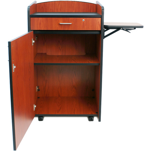 JY Sound SN3230 Non-Sound Multimedia Computer Lectern - Cherry
