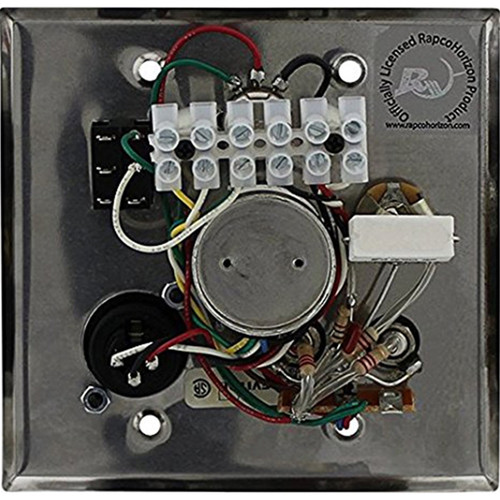 ProCo AVP1VBLK Audio Visual Passive Interface Wall Plate with Volume Control