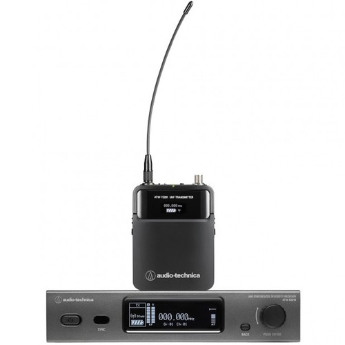 Stadium Wireless Microphone System with Audio-Technica ATW-3211 Wireless System and Point Source Waterproof Headset Mic