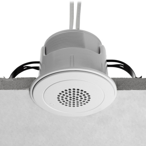 Cambridge Qt Emitter Drywall Mount Sound Masking Speaker - White
