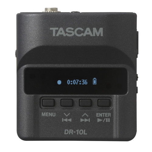 Tascam DR-10L Micro Linear PCM Digital Recorder with Lavalier Microphone (Discontinued)