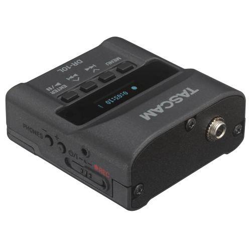 Tascam DR-10L Micro Linear PCM Digital Recorder with Lavalier Microphone (Discontinued)