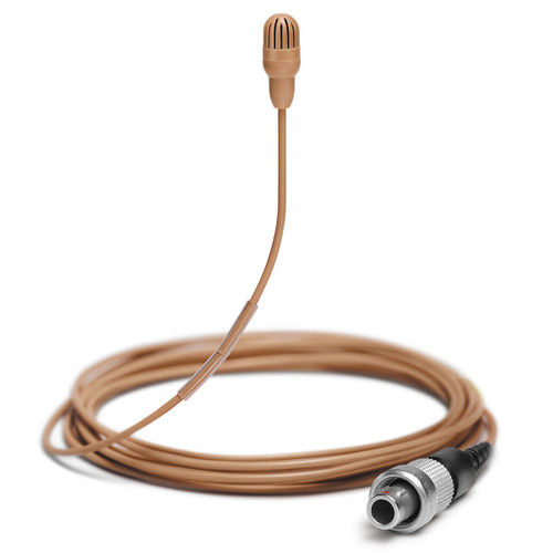 Shure TL45 TwinPlex Omnidirectional Subminiature Lavalier Microphone with LEMO Connector - Cocoa