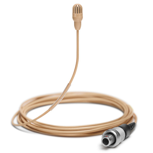 Shure TL45 TwinPlex Omnidirectional Subminiature Lavalier Microphone with LEMO Connector - Tan