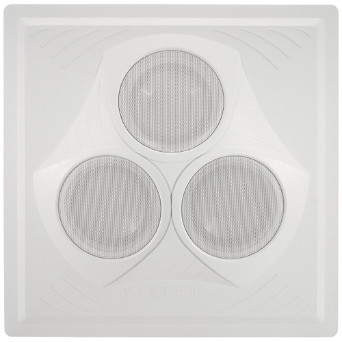 Conference Room Sound System with 2 Vector Ceiling Speaker Arrays MA60BT Bluetooth Mixer Amplifier and Dual Wireless Microphone System (Discontinued Components)