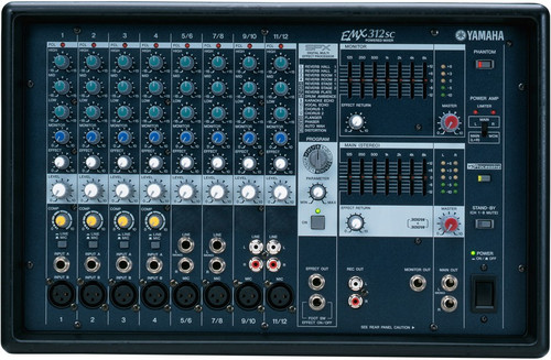 Yamaha EMX312SC 12 Channel Powered Mixer (Discontinued)