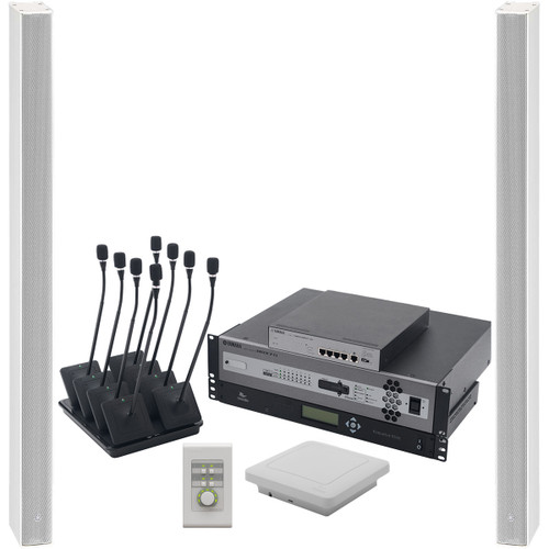 Yamaha YAI-1 Wireless Microphone Conference Ensemble for Boardrooms - White