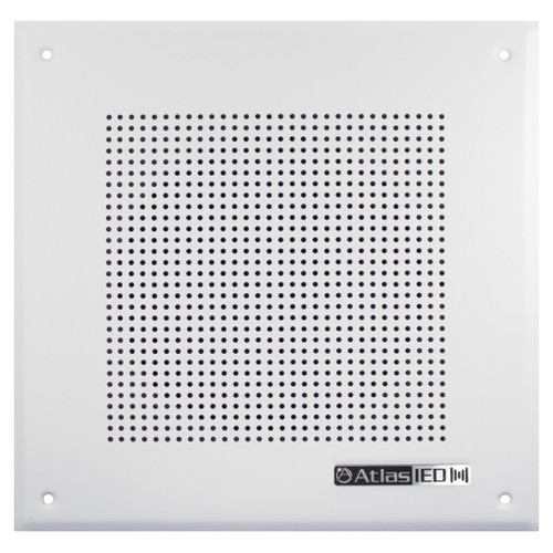 AtlasIED IP-8SM POE+ Indoor Wall or Ceiling Mount IP Speaker with Talkback Microphone