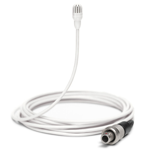 Shure TL46 TwinPlex Omnidirectional Subminiature Lavalier Microphone with LEMO Connector - White