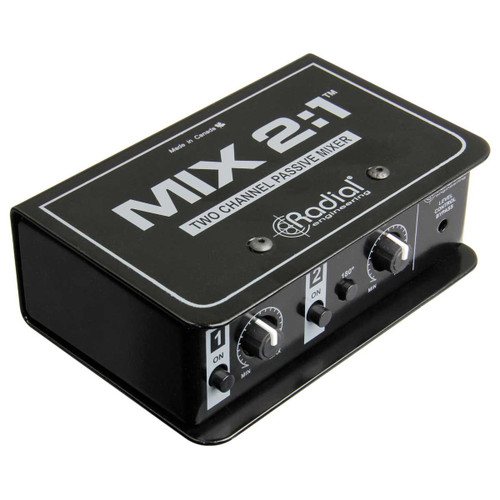 Radial Engineering MIX 2:1 Two-Channel Audio Combiner and Mixer