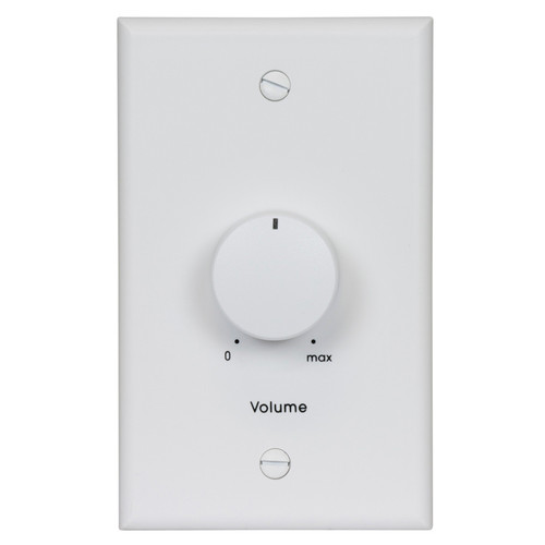 Lowell 25LVC-SW 25W Mono Volume Control - White