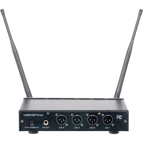 VocoPro Digital-Conference-16 16-Channel UHF Wireless Conference Microphone System