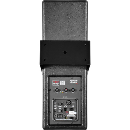 Galaxy Audio LA4DPM Permanent Mount Powered Line Array Speaker - Black (Discontinued)