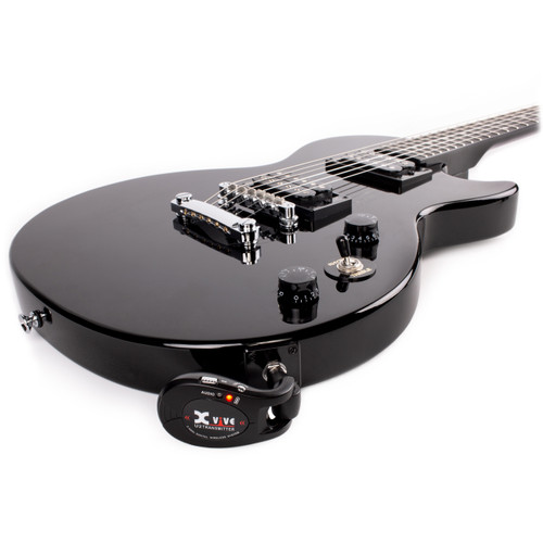 Xvive U2 Rechargeable 2.4 GHz Digital Wireless Guitar System - Black