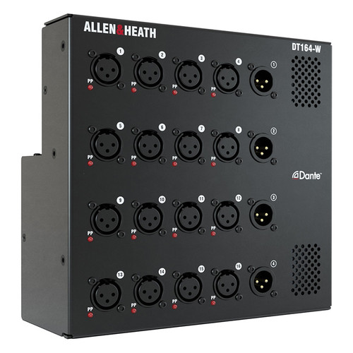 Allen & Heath DT164-W Dante I/O Expander with 16 XLR Input / 4 XLR Output
