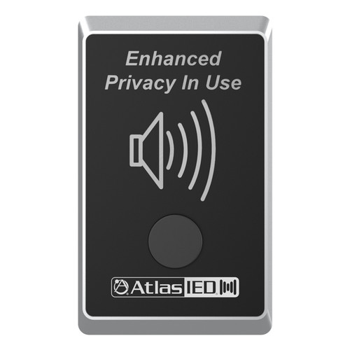 AtlasIED Z-SIGN Z Series Wireless Enhanced Speech Privacy Activation Sign for Z2 and Z4 Base Systems