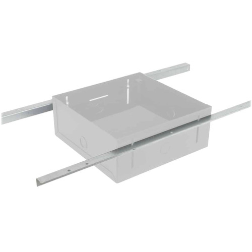 Lowell SS24 23.75" Galvanized Steel Channel Rails - Pair