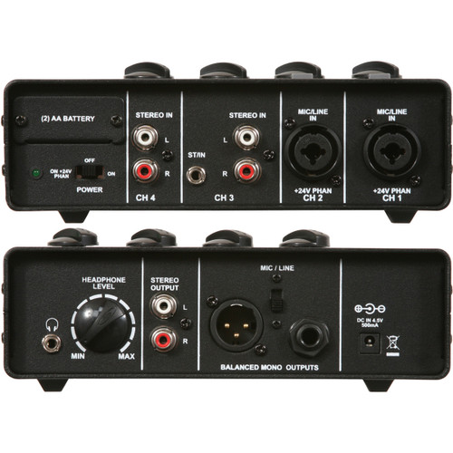 Galaxy Audio JIB/MM Jacks in the Box 4-Channel Multi Mixer (Discontinued)