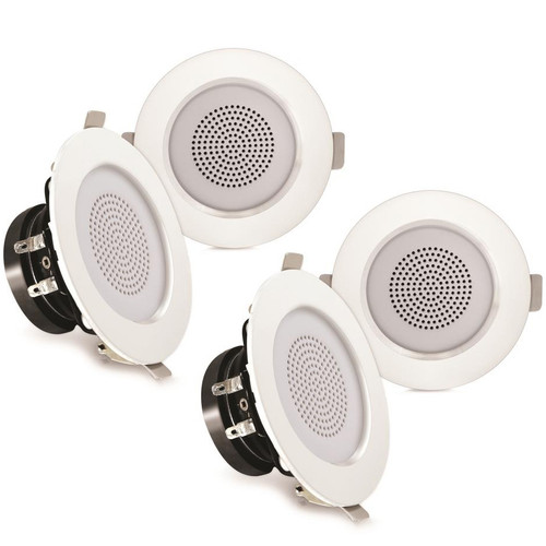 Pyle Audio PDIC4CBTL3B 3" Bluetooth Ceiling and Wall Speaker Kit (Discontinued)