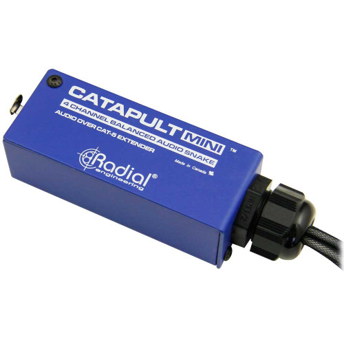 Radial Engineering Catapult Mini TX 4-Channel Cat 5 Audio Snake (XLR-F)